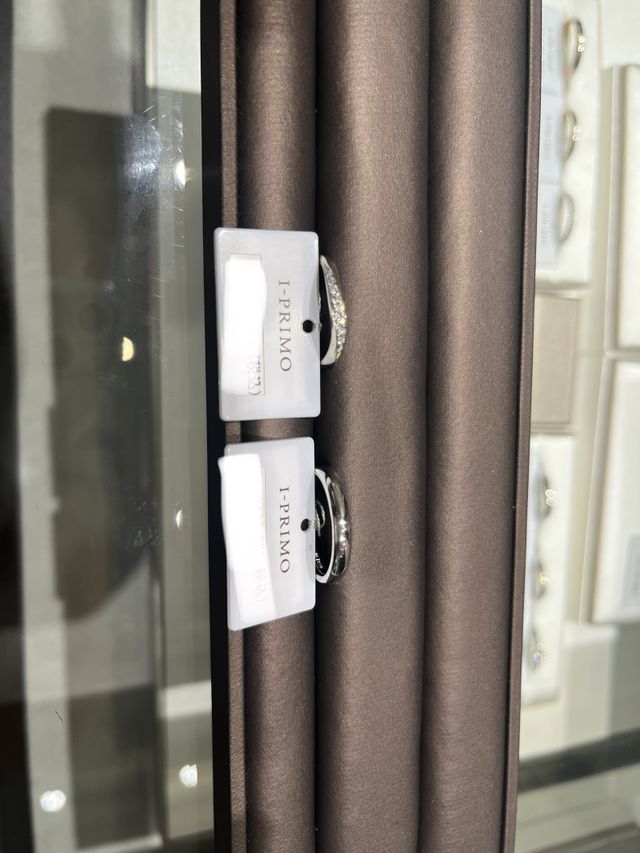 ハーフエタニティの斜めLINE