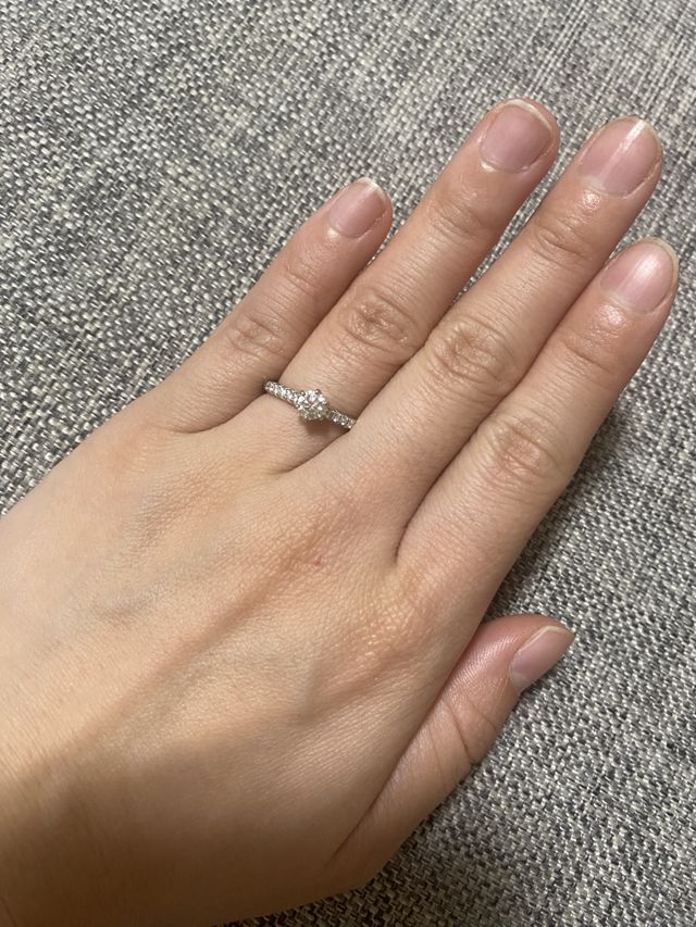 ザ王道の婚約指輪