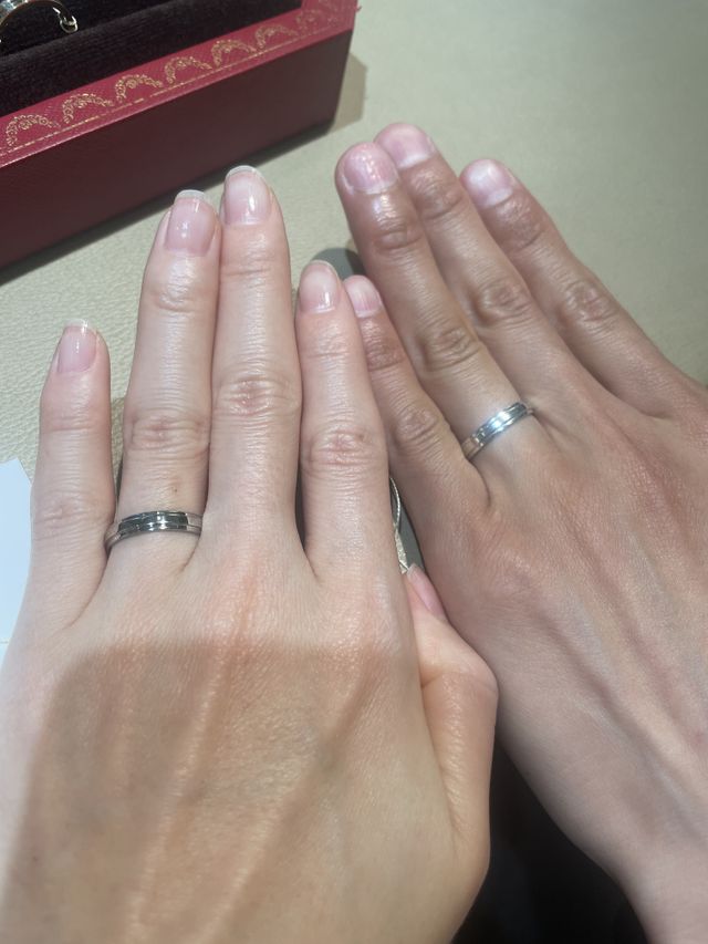 ダムール ウェディング リング