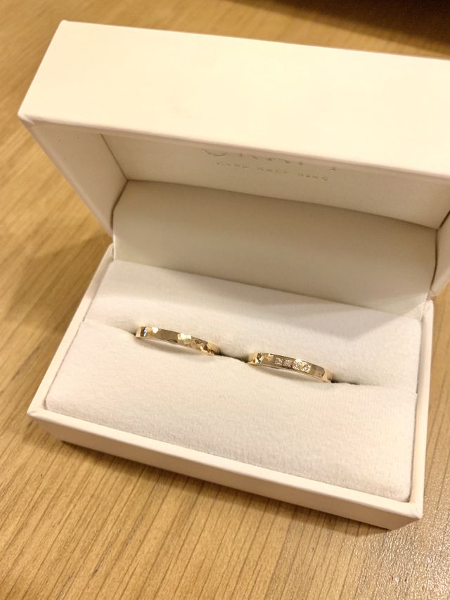 リングケースとリング