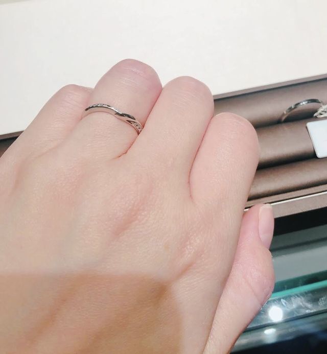 試着した時の写真です