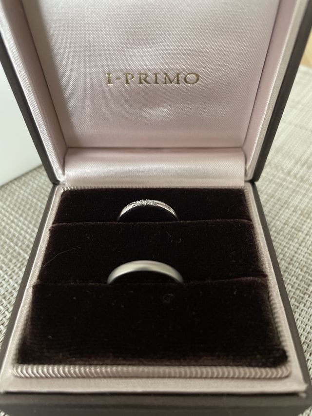 購入した指輪の写真です。