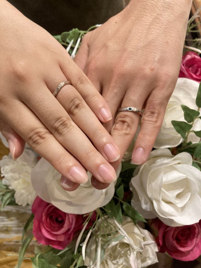 スタッフに撮影していただきました。