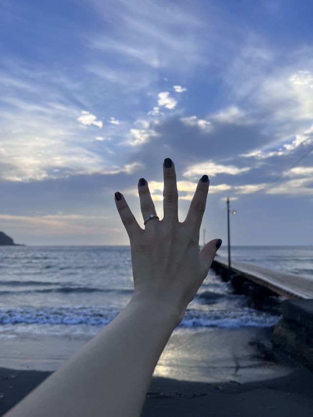 サイズもジャストフィット！
お直しもできるのが有難いですね！