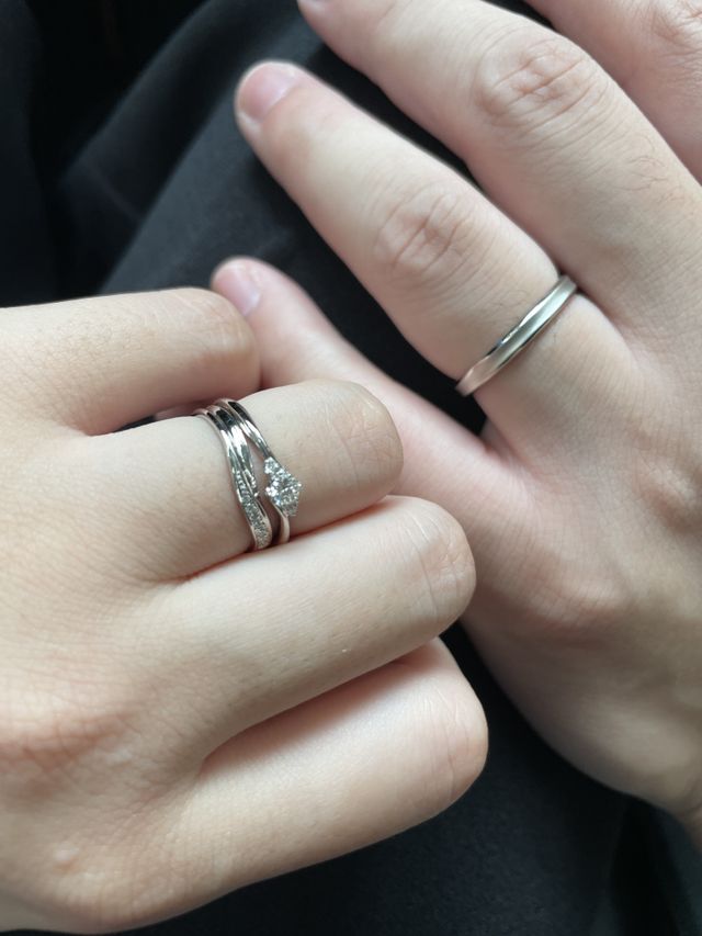 担当してくださった方のおかげでお気に入りの指輪を作れました