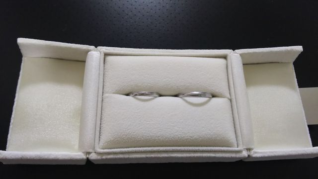 プラチナ950、シンプル重視です。