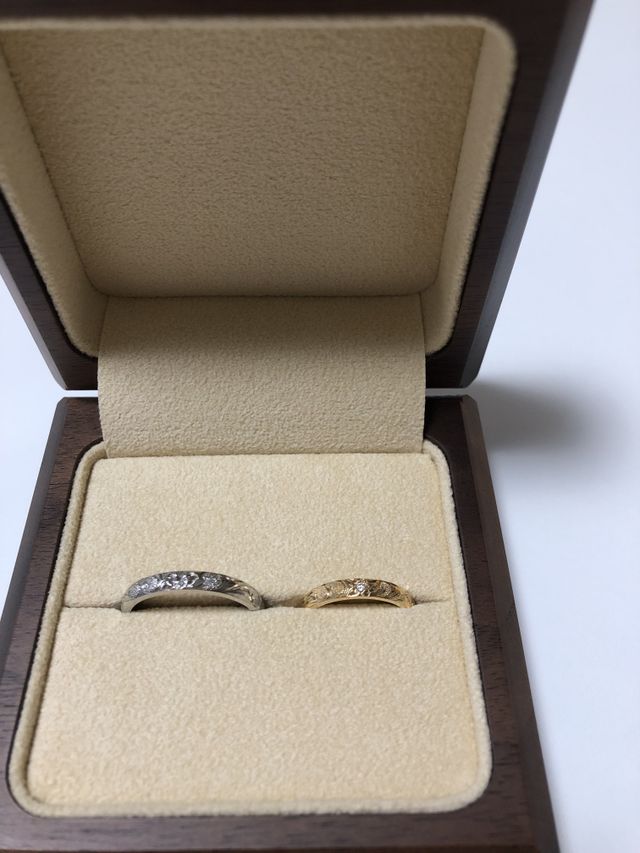 ハワイアンデザインデザインを選ぶことができました。