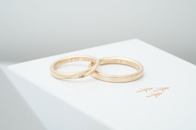 受け取り時の店員さんによる撮影