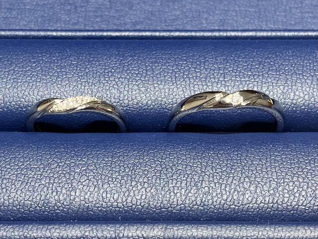 自分達オリジナルの指輪を作れて嬉しかったです。