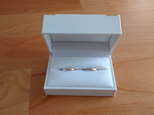 購入したペアリングです。とても気に入っています。