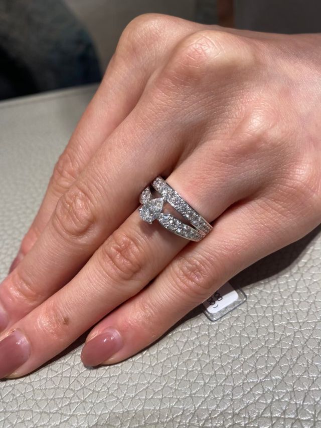 婚約指輪　ジョセフィーヌ