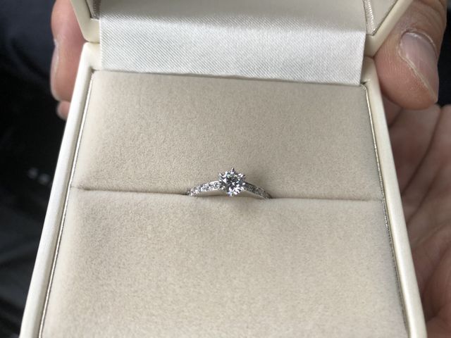 素敵な指輪が届きました