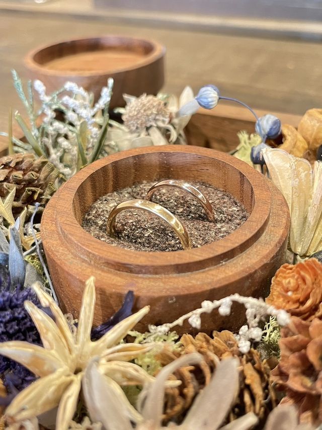 作り終わったあと、写真撮影用に可愛い箱も用意して頂きました