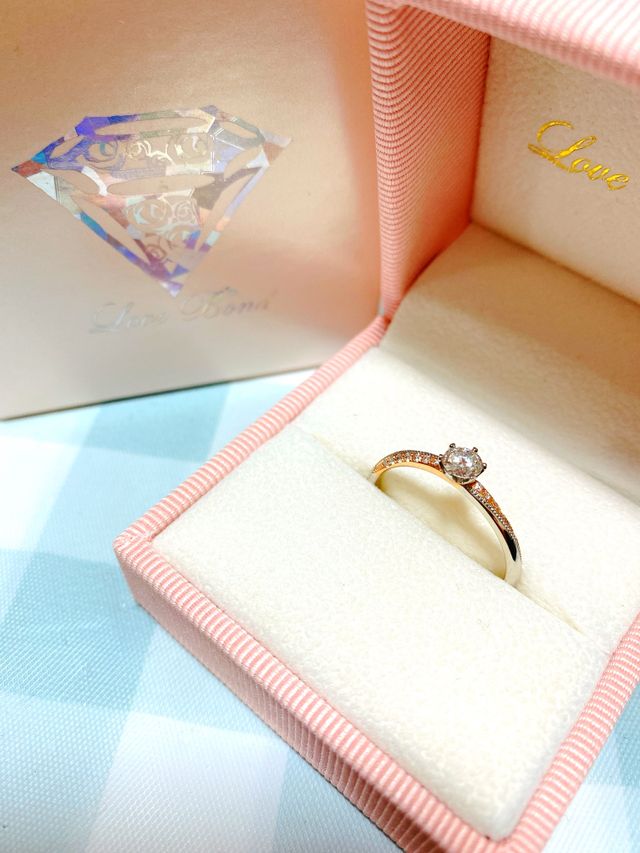 シルバー&times;ピンクゴールド