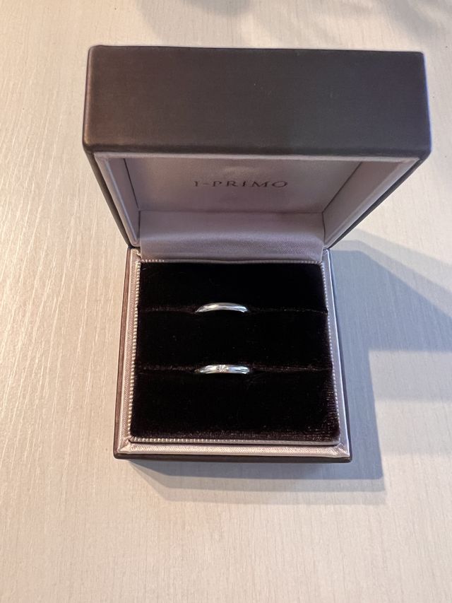 頑丈なリングボックスで保管できます。