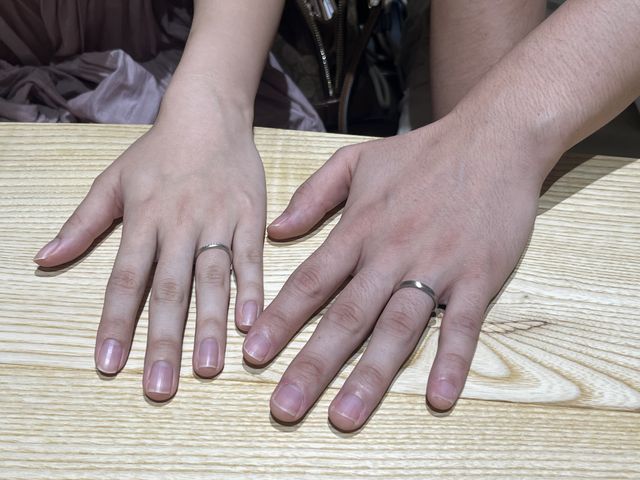 出雲結の縁結(えん）という結婚指輪です。