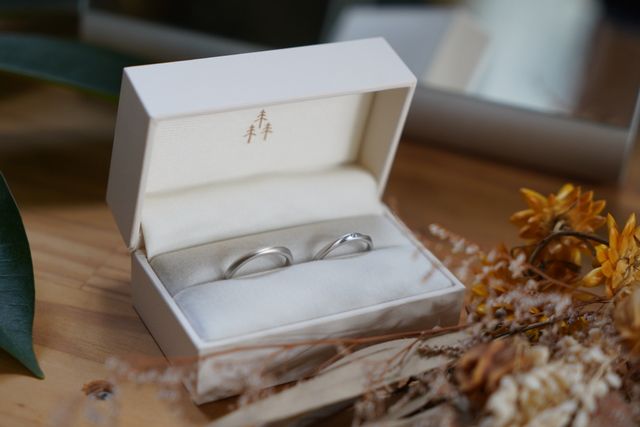 手作り指輪完成