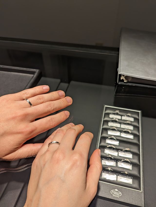 ペアのデザインです