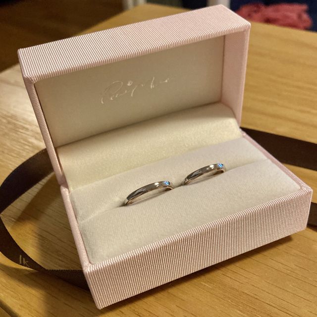 箱を開けたところにもプチマリエのロゴがあります！