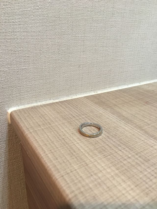 THE KISS ステンレスペアリング 11号