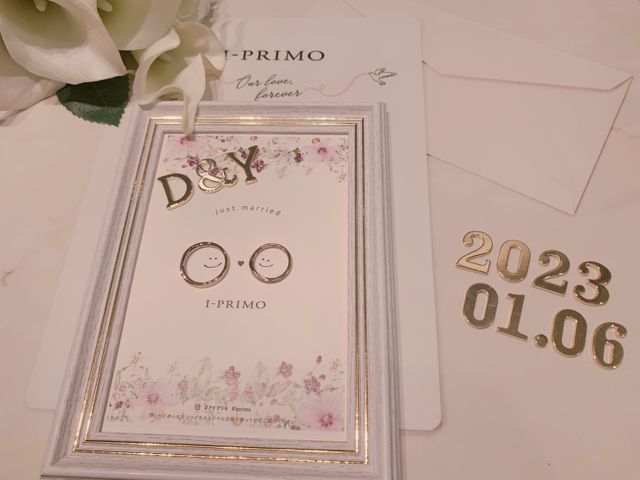 購入した結婚指輪です。