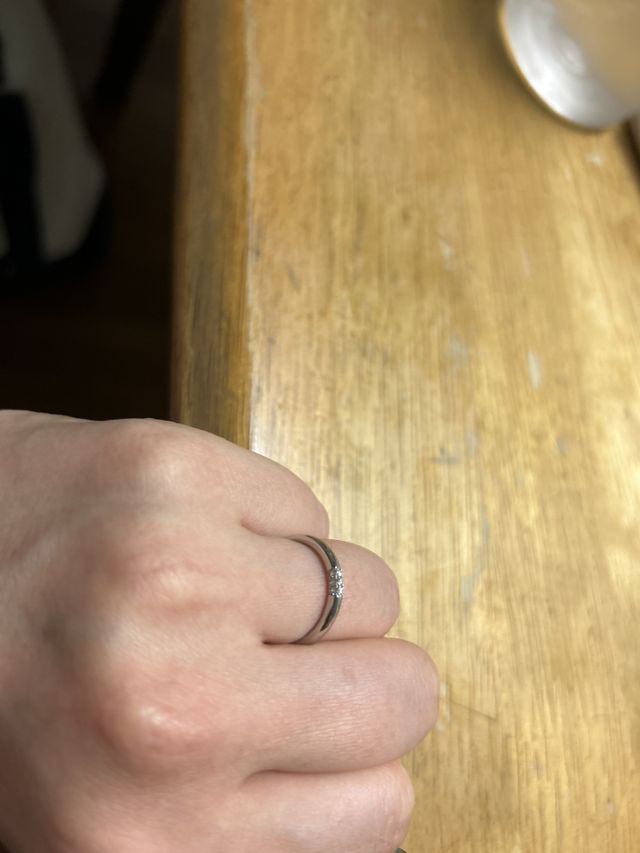 どの角度からでもダイアモンドが見える