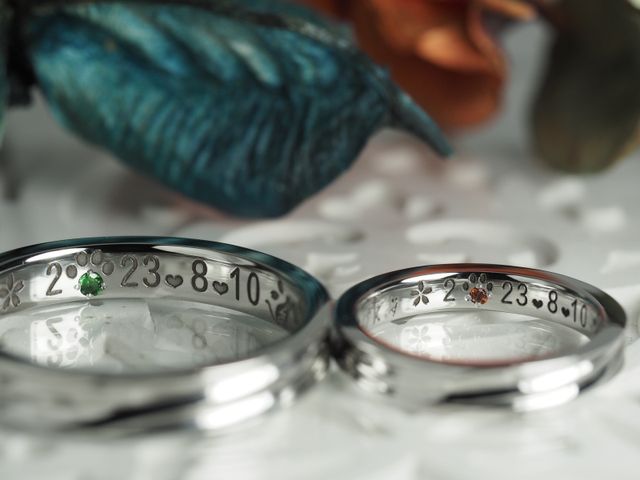 お互いの誕生石で猫の肉球を(=^x^=)