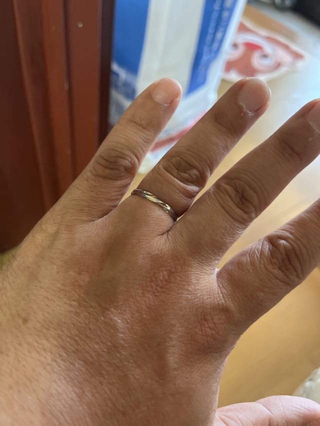 ピッタリな指輪です！
