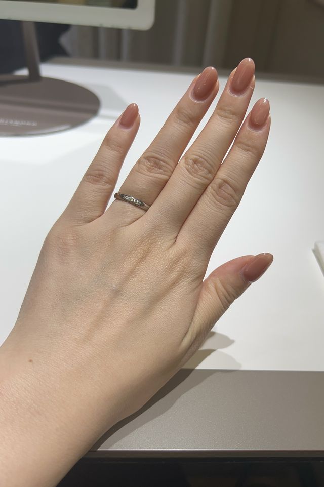 繊細な輝きが美しかったです。