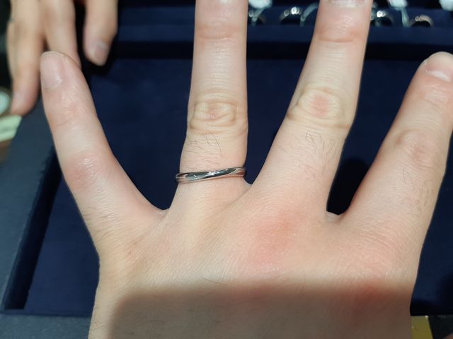 指輪の写真