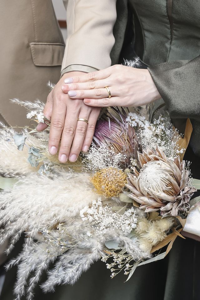 結婚式当日にカメラマンさんに
撮影してもらいました