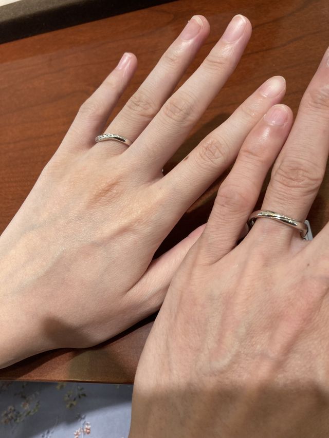 試着した時の写真