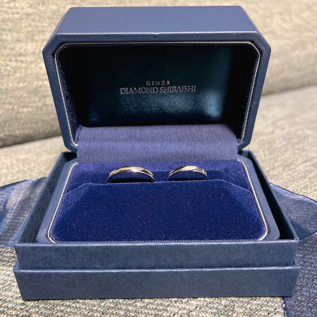 結婚指輪を購入しました。