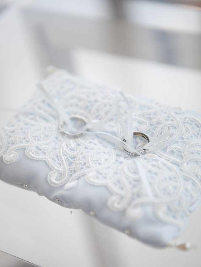 挙式の時に使ったリングピロー