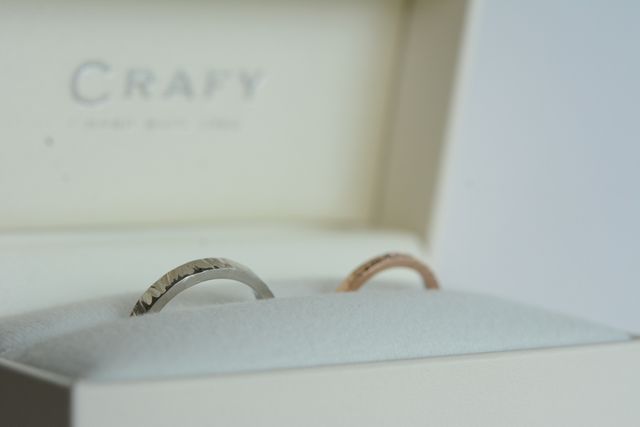 完成した指輪の撮影データもいただけます。