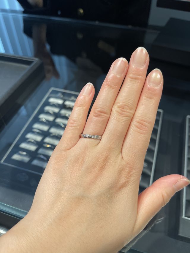 1番指に合いました！