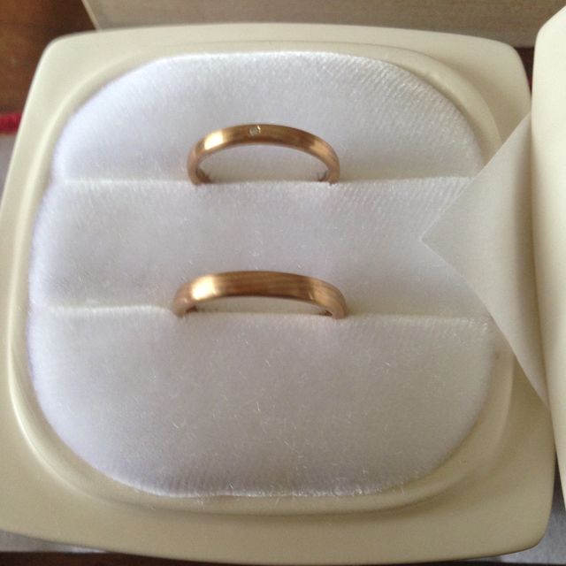 長閑と名前がついた指輪です。