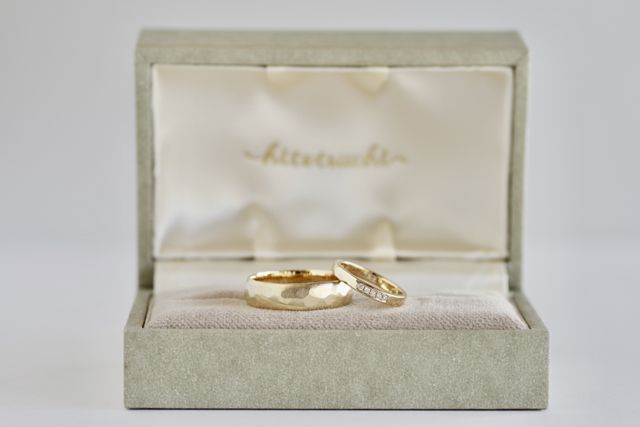 槌目模様にしました。