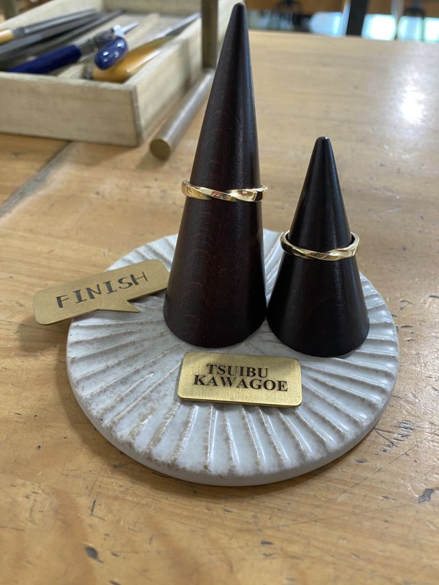 金の棒から作成しました！