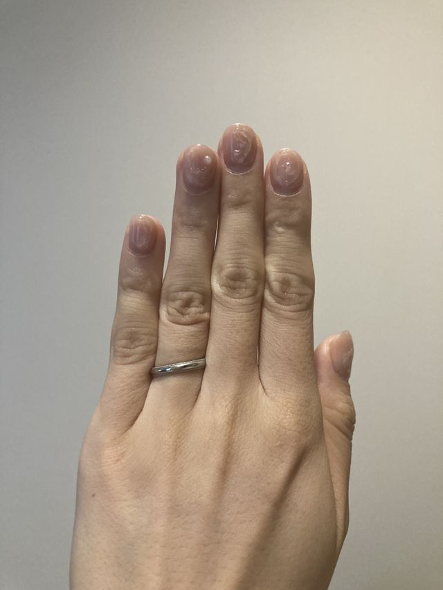 ミルが表面にほってあるデザインです