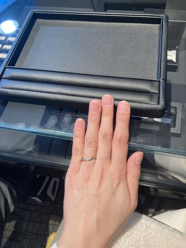 店頭の照明も相待ってキラキラしました