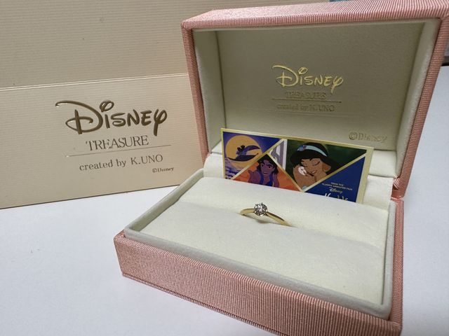 ダイヤの輝きがエレガント