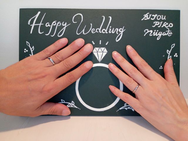 想像通りとてもキレイな仕上がりで大満足でした！