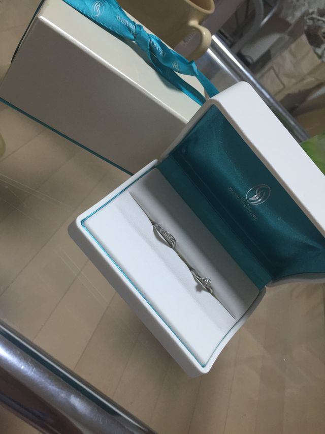 購入したエンゲージリングとマリッジリング