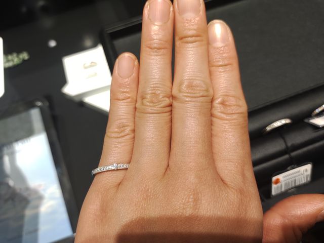 気に入ったエタニティリングです！