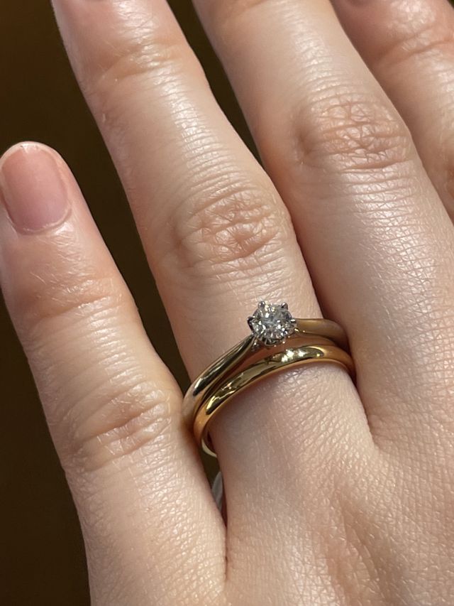 実際に着用した写真です！