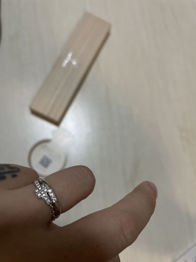 ダイヤモンド三ついりのオーダーしました。とても可愛いです