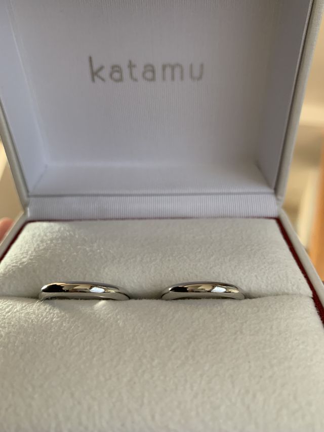 どちらも男性用の物で合わせました。