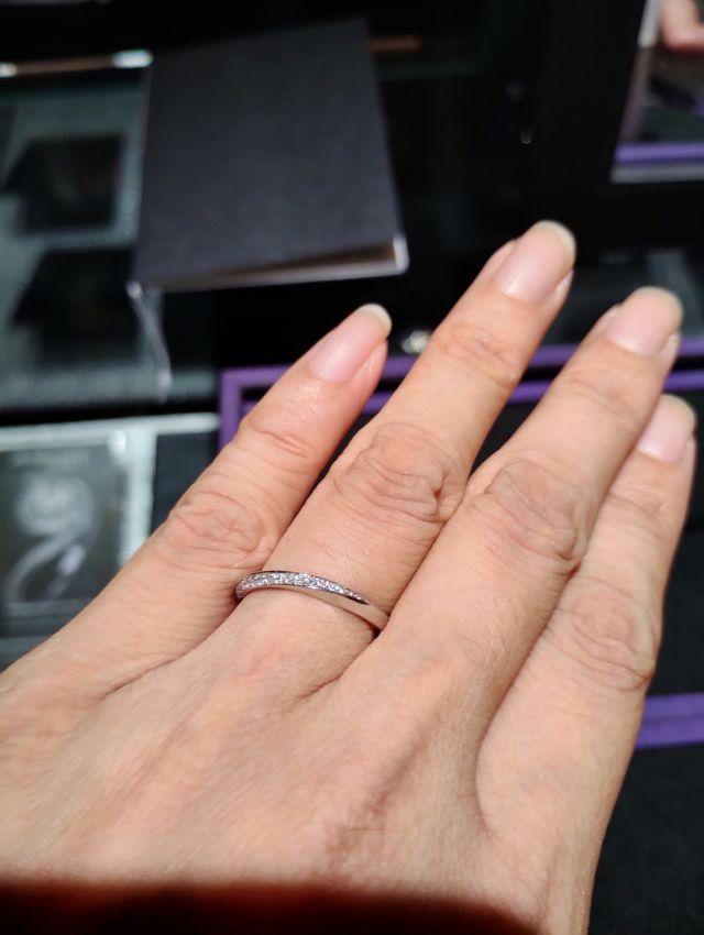 ギャラクティックという指輪です。