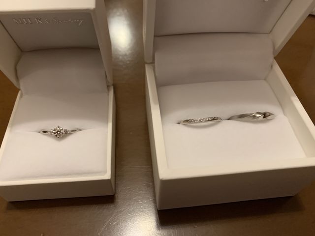 婚約指輪と結婚指輪